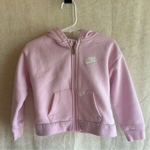 Little girls light pink Nike jacket